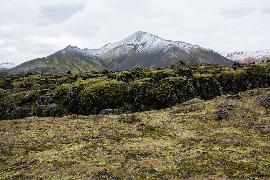 Hiking Bláhnjúkur Volcano: Trekking Iceland’s Stunning Blue Peak in Landmannalaugar