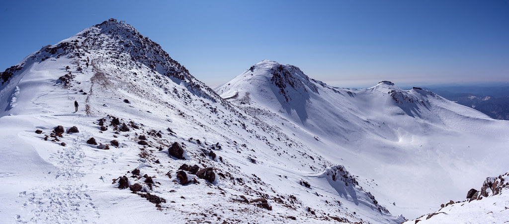 Mount Norikura volcano trek - Mount Norikura Volcano Panorama