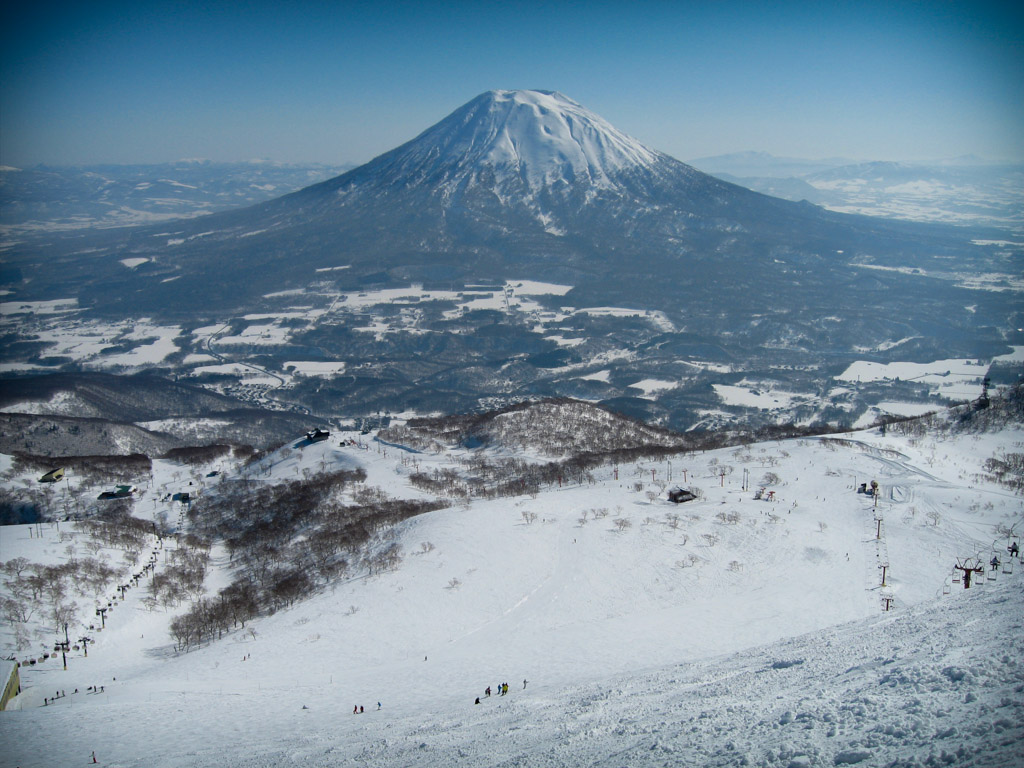 Mount Yotei volcano trek - Mount Yotei, Niseko, Japan.