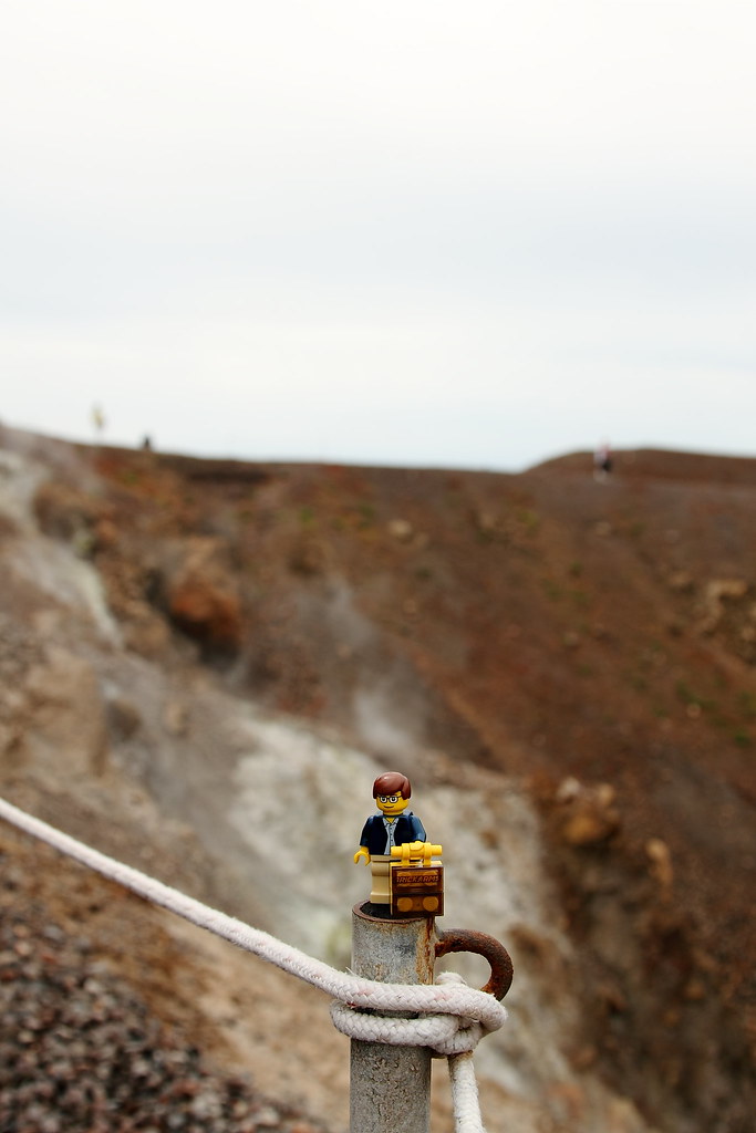 Nea Kameni volcano trek - Travels of badger - Nea Kameni Volcano in Santorini