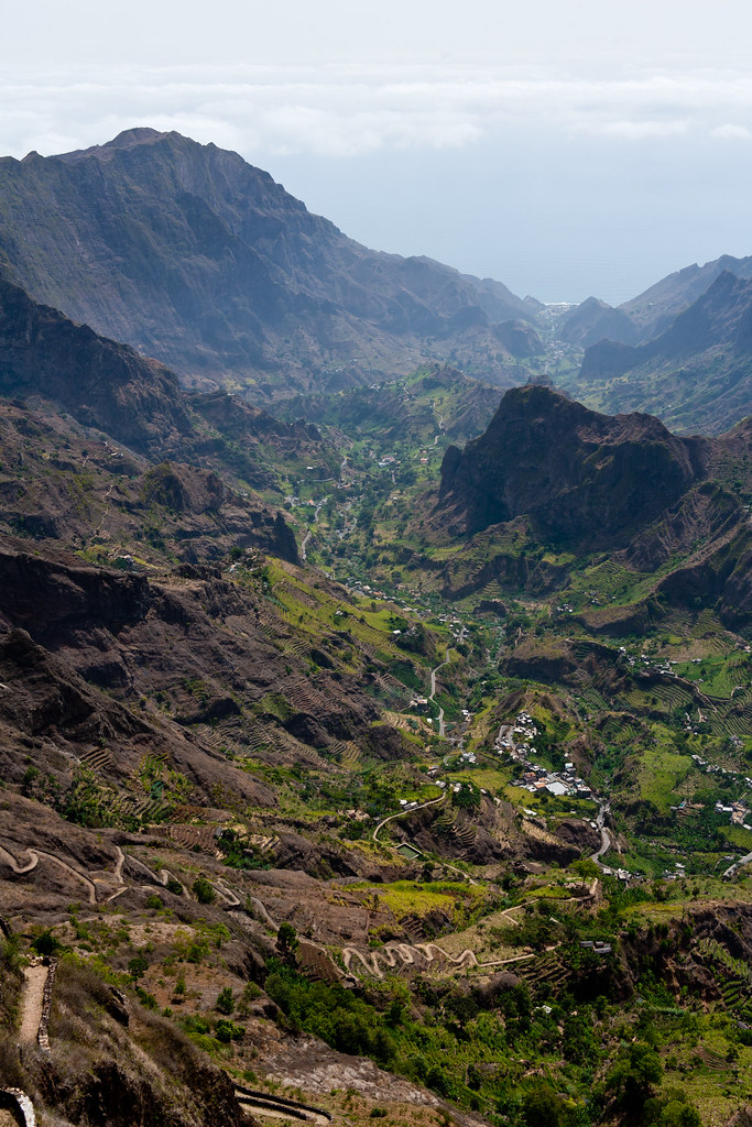 Trekking Cova Volcano: Exploring Cape Verde’s Majestic Caldera on Santo Antão Island