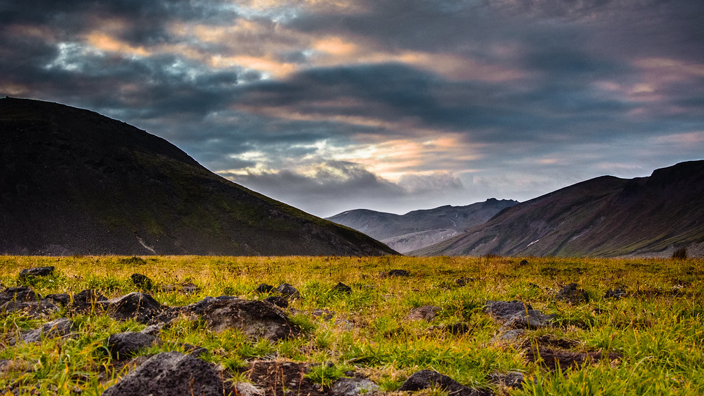 Gorely volcano trek - Caldera of volcano 'Gorely'
