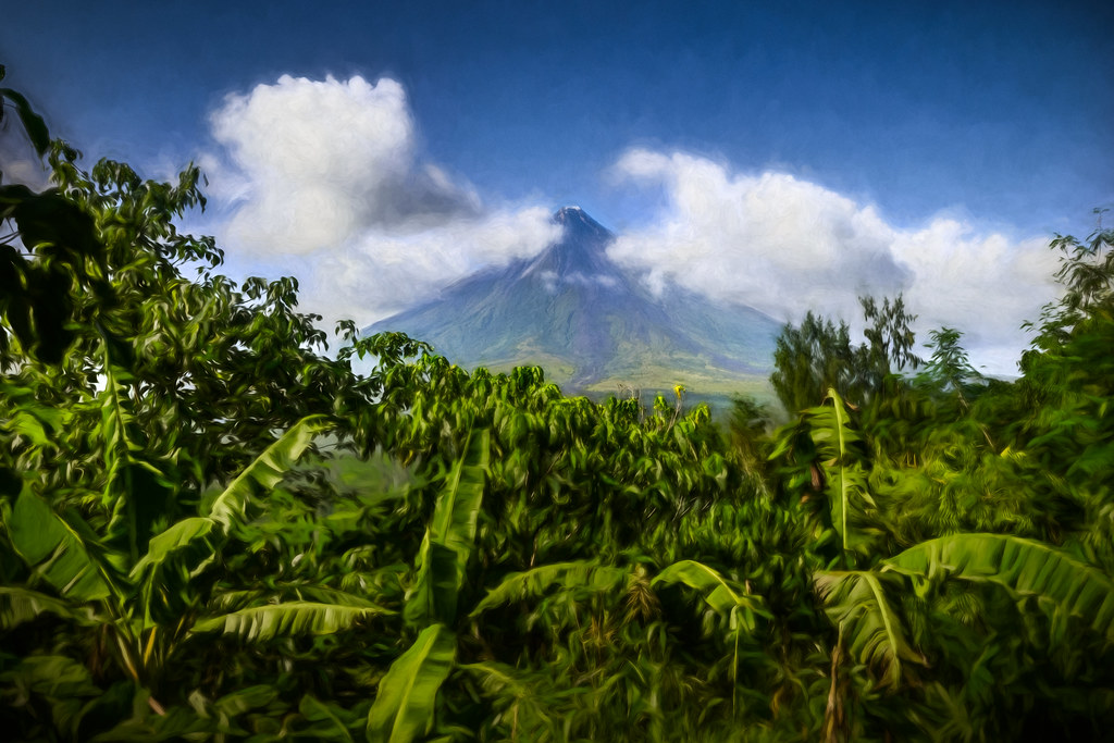 Mayon Volcano volcano trek - Mayon Volcano Painterly