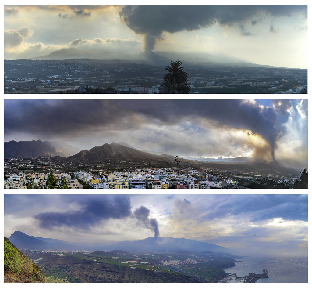 Cumbre Vieja volcano trek - Penacho de cenizas - Volcán Cumbre Vieja (La Palma, Islas Canarias, España) - 01
