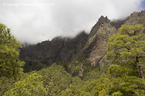 La Palma Caldera de Taburiente volcano trek - Caldera de Taburiente, La Palma