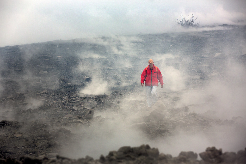 Mount Nyamuragira volcano trek - MONUSCO Assists Volcanologists at Mount Nyamulagira Crater