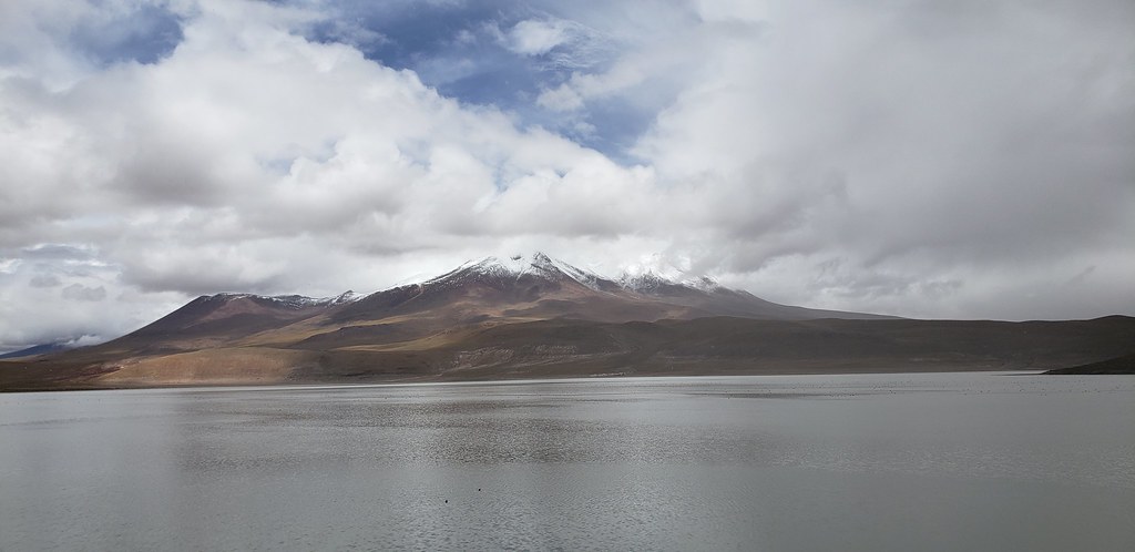 Cerro Rico volcano trek - The Stinking Lake (Laguna Hedionda) at 4,121m. (13,520.34 ft.), Bolivian Highlands (Altiplanos Boliviano), Potosí, Bolivia.