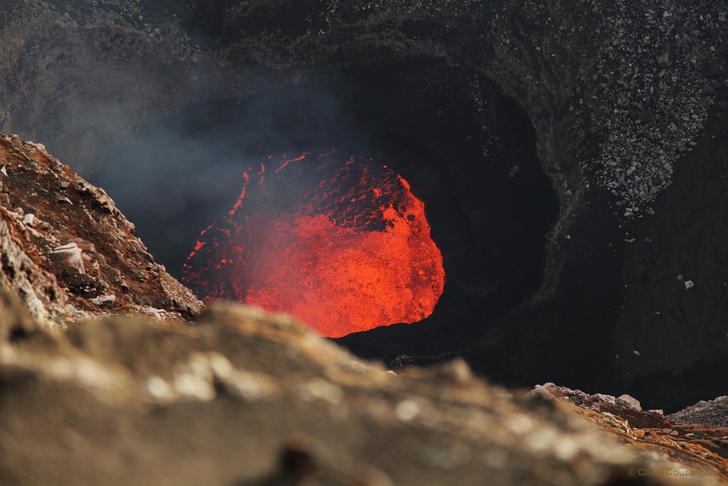 Mount Benbow volcano trek - Vanuatu-91 - lac de lave, Marum, Ambrym