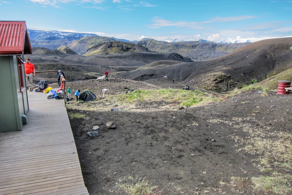 Grímsvötn volcano trek - Iceland Republic - Craters of Laki - Camping site