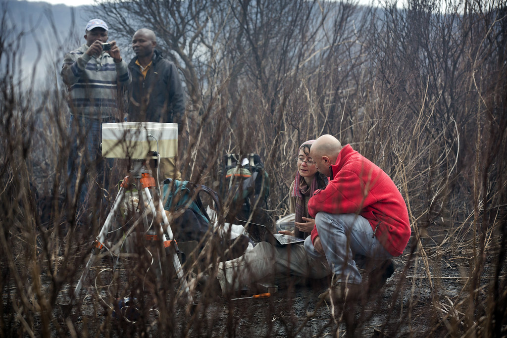 Mount Nyamuragira volcano trek - MONUSCO Assists Volcanologists at Mount Nyamulagira Crater